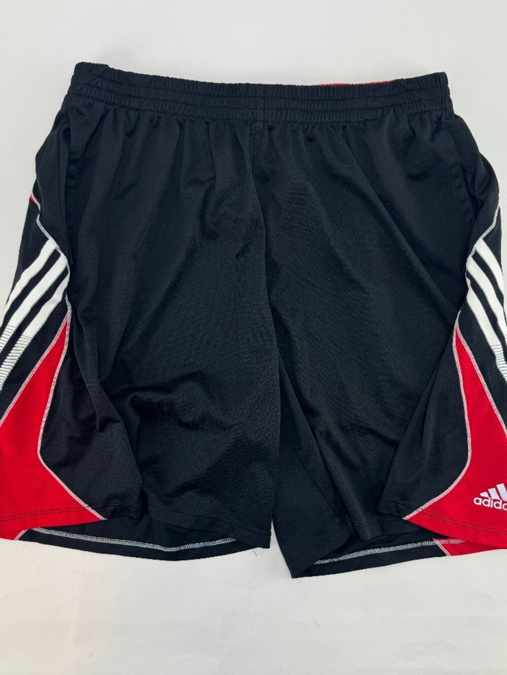 Adidas Basketball Shorts Mens Large Black Red White